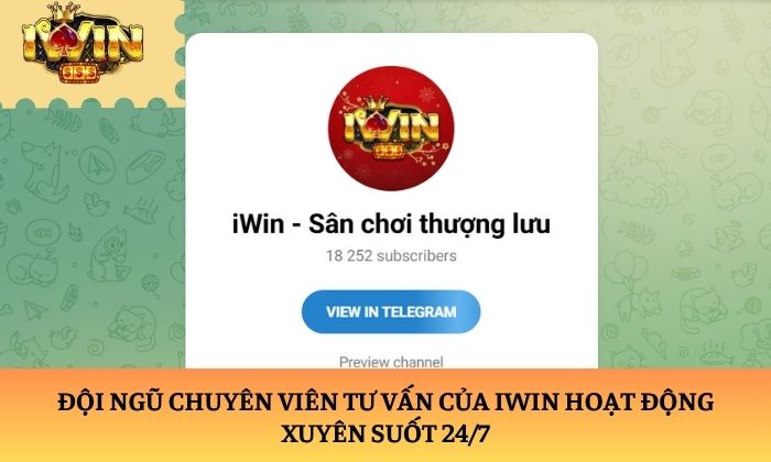 Trang chủ 18 Đội ngũ chuyên viên tư vấn của iWin hoạt động xuyên suốt 24/7